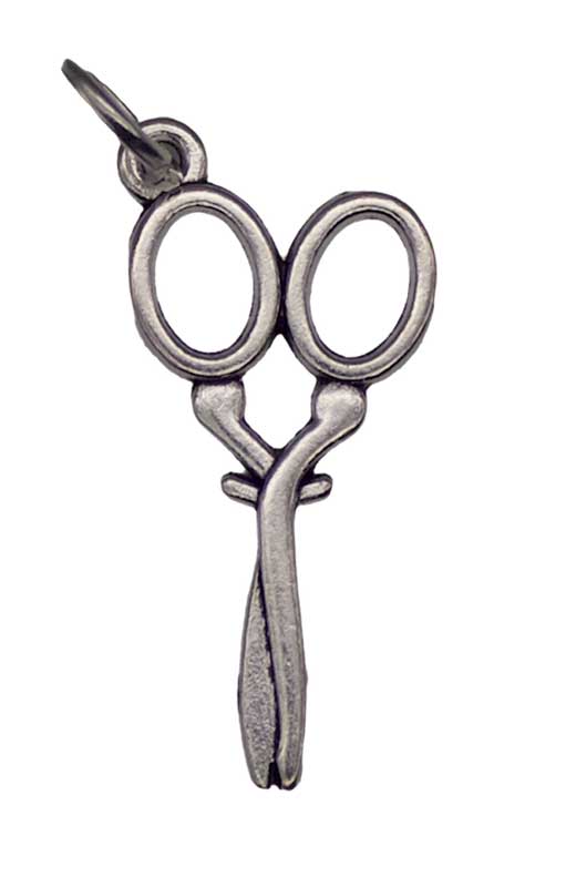 (image for) 1" Scissor amulet