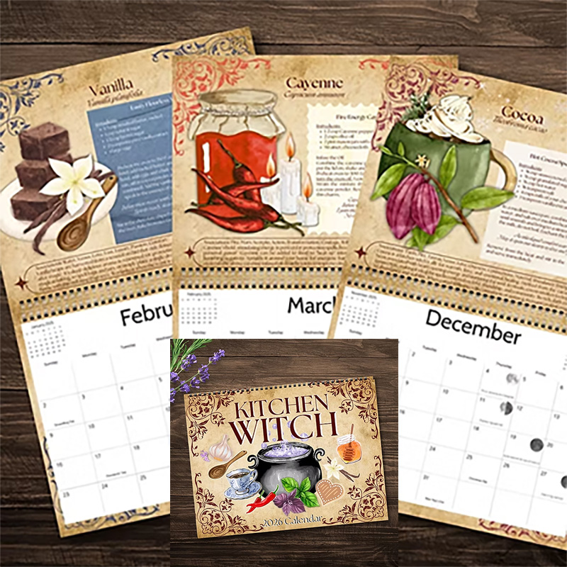 (image for) 2026 Kitchen Witch Spell calendar