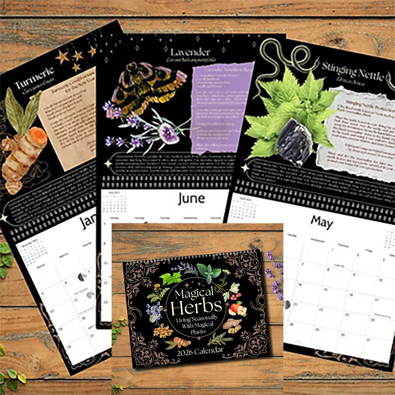 (image for) 2026 Magical Herbs Spell calendar
