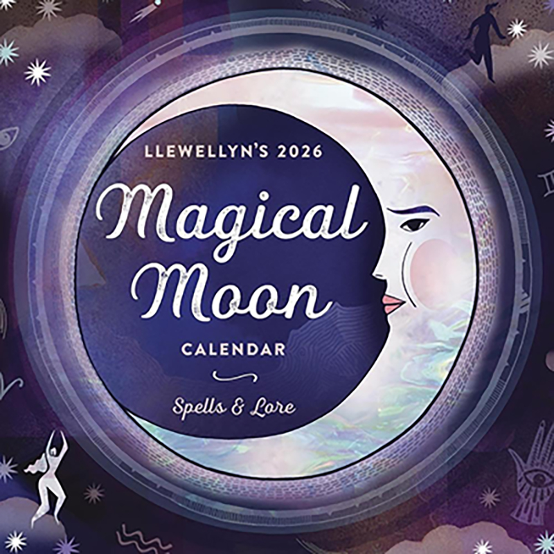 (image for) 2026 Magical Moon Calendar by Llewellyn