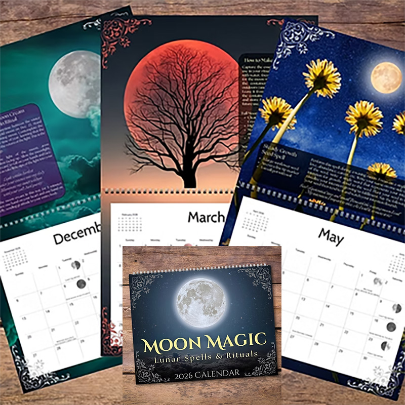 (image for) 2026 Moon Magic Spell calendar