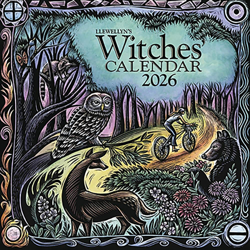 (image for) 2026 Witches' Calendar by Llewellyn