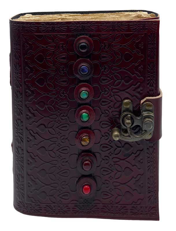 (image for) Chakra Aged Looking Paper leather w/ latch