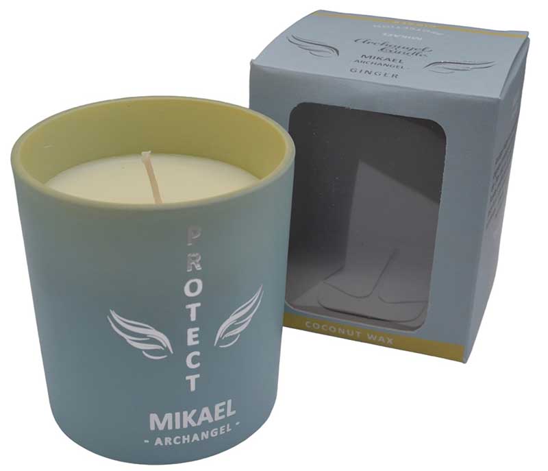 (image for) 22 hr Mikael Protection archangel candle
