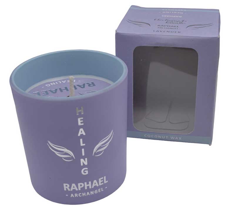 (image for) 22 hr Raphael Healing archangel candle - Click Image to Close