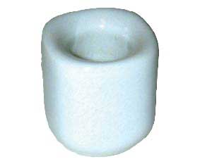 White Ceramic chime holder (image for) White Ceramic chime holder