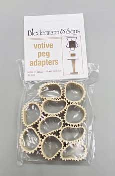 (image for) Votive Peg Adapter (set of 10) - Click Image to Close