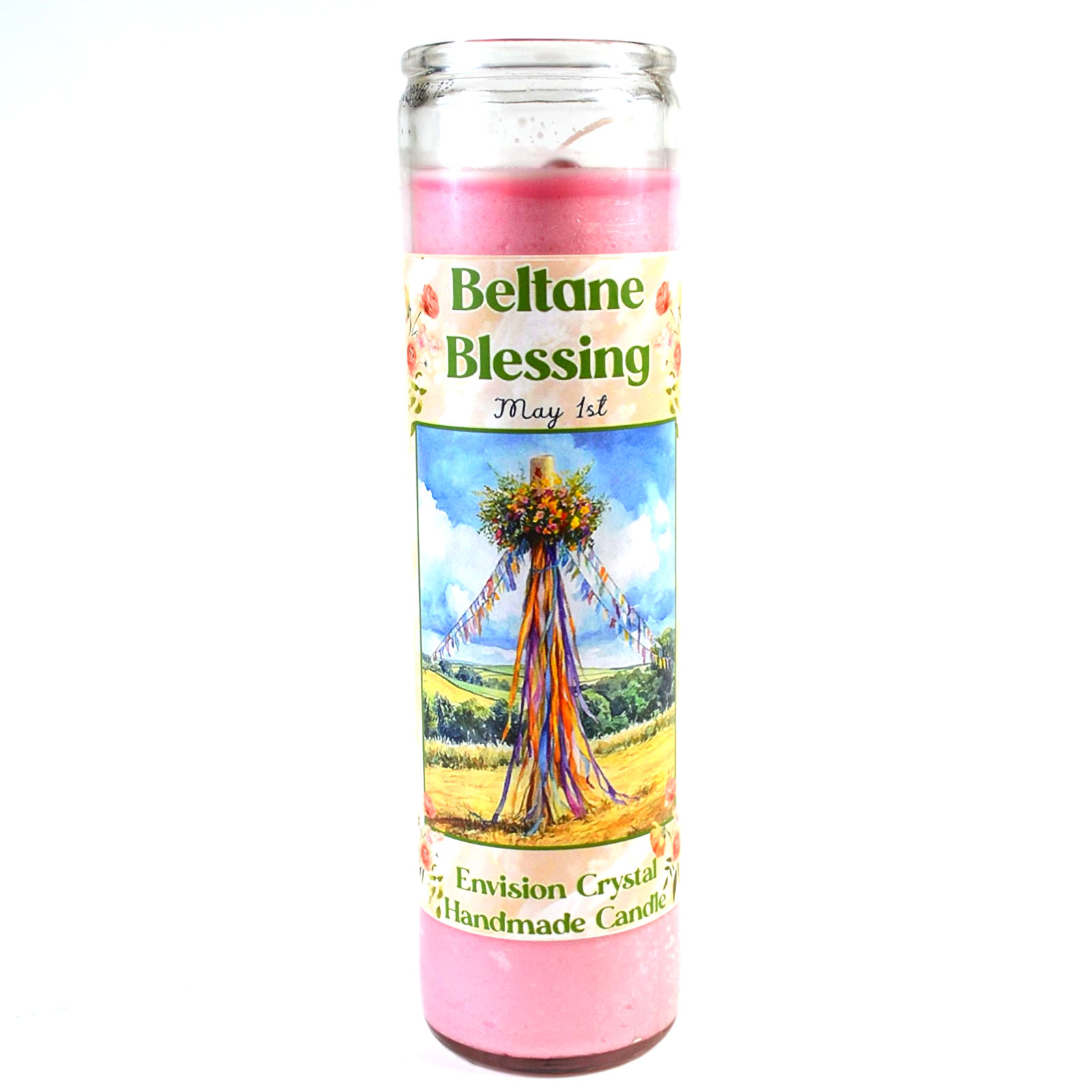 (image for) Beltane aromatic jar candle