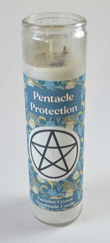 (image for) Pentacle Protection aromatic jar candle