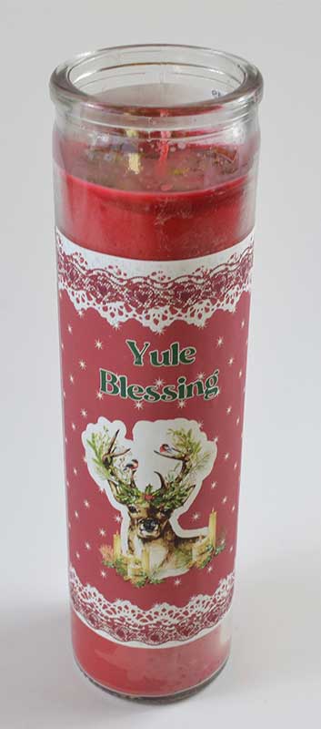(image for) Yule Blessing aromatic jar candle