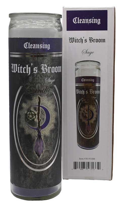(image for) 90 hr Witch's Broom (Sage) jar candle
