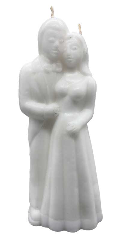(image for) 9 1/2" White Marriage candle