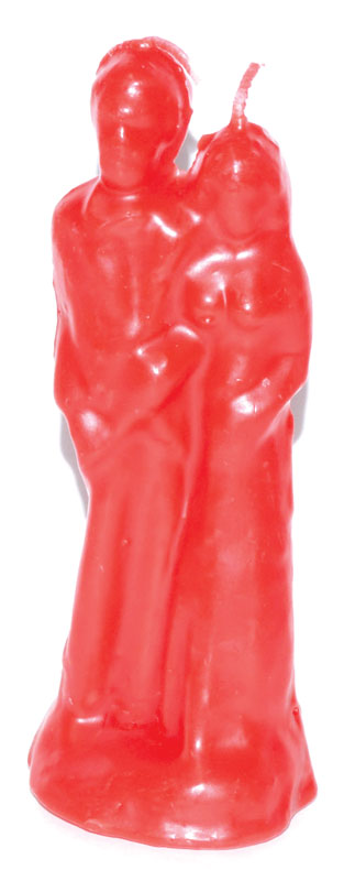 (image for) 6" Marriage Red candle