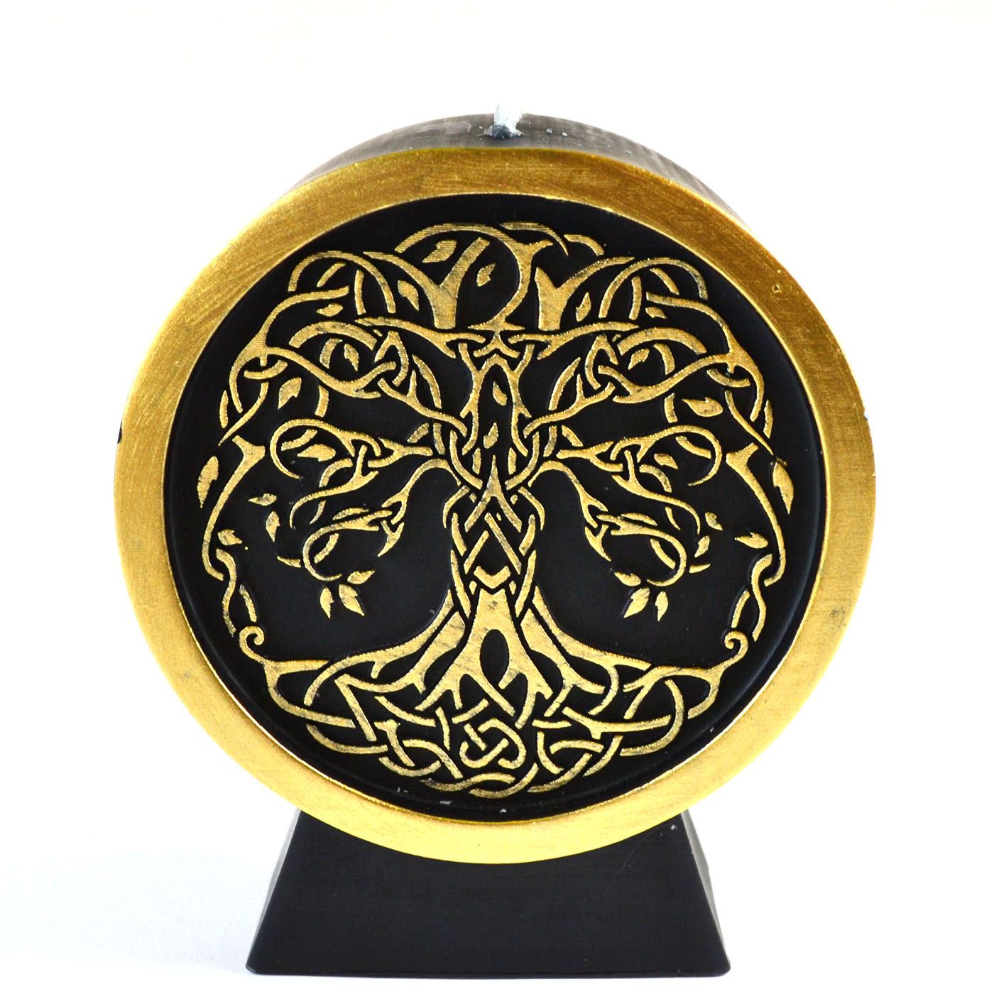 (image for) Black Tree of Life candle