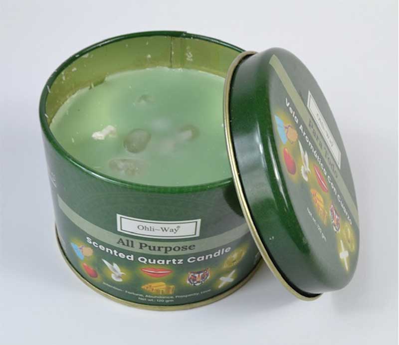 (image for) Para Todo (All Purpose) quartz tin candle - Click Image to Close