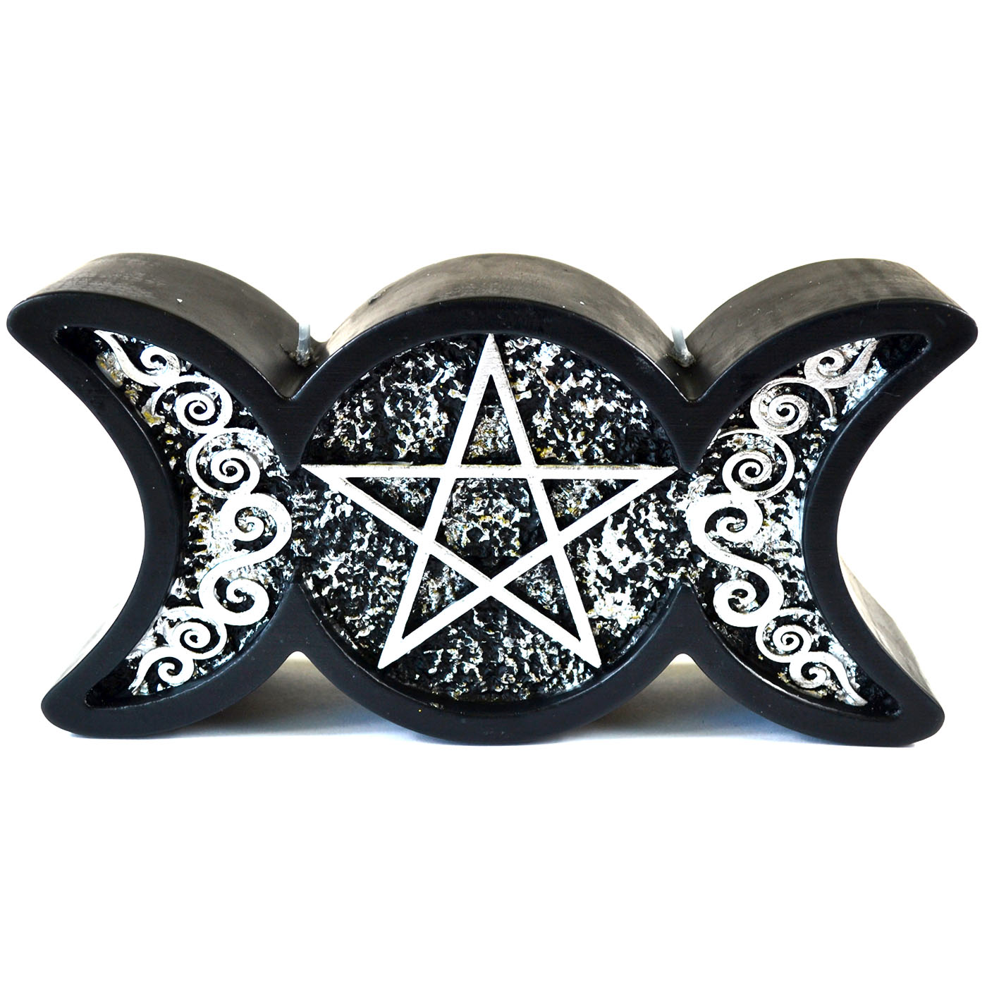 Black Triple Moon candle (image for) Black Triple Moon candle