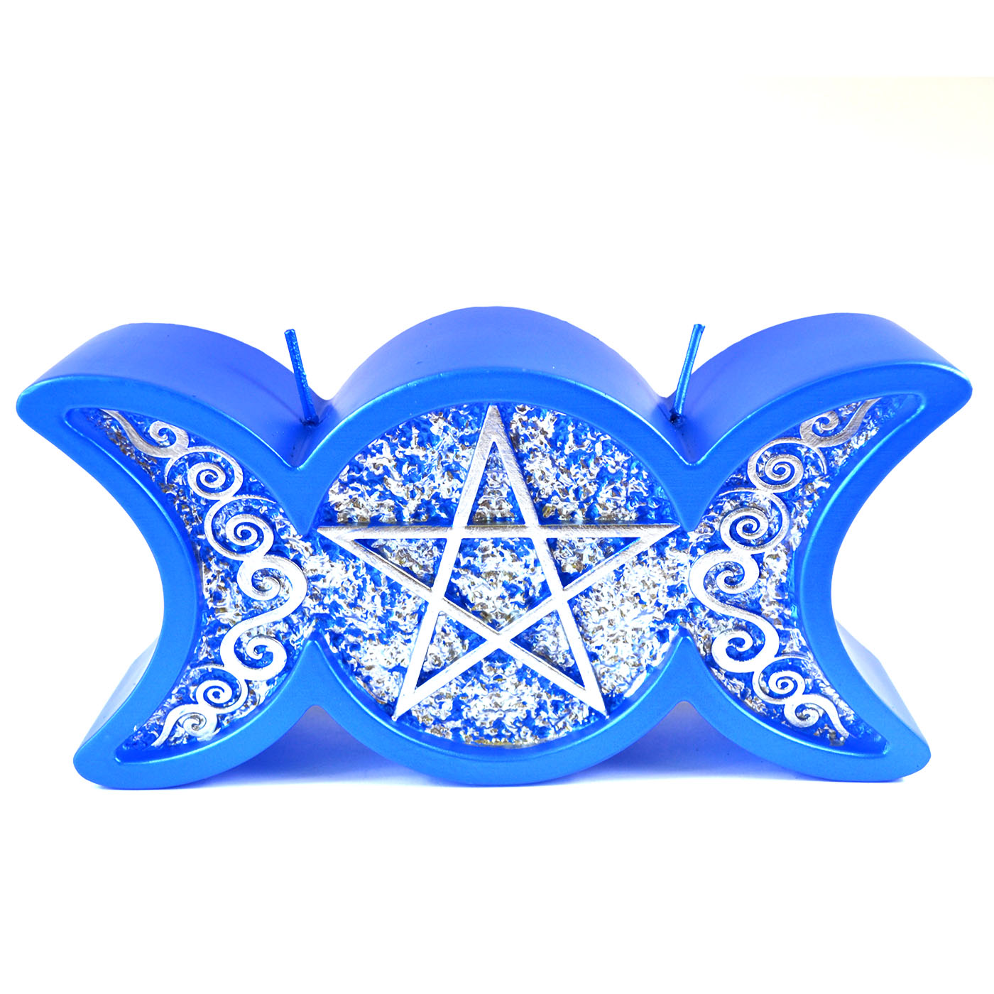Blue Triple Moon candle (image for) Blue Triple Moon candle