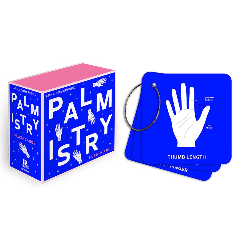 (image for) Palmistry Flashcards by Anna Comerford