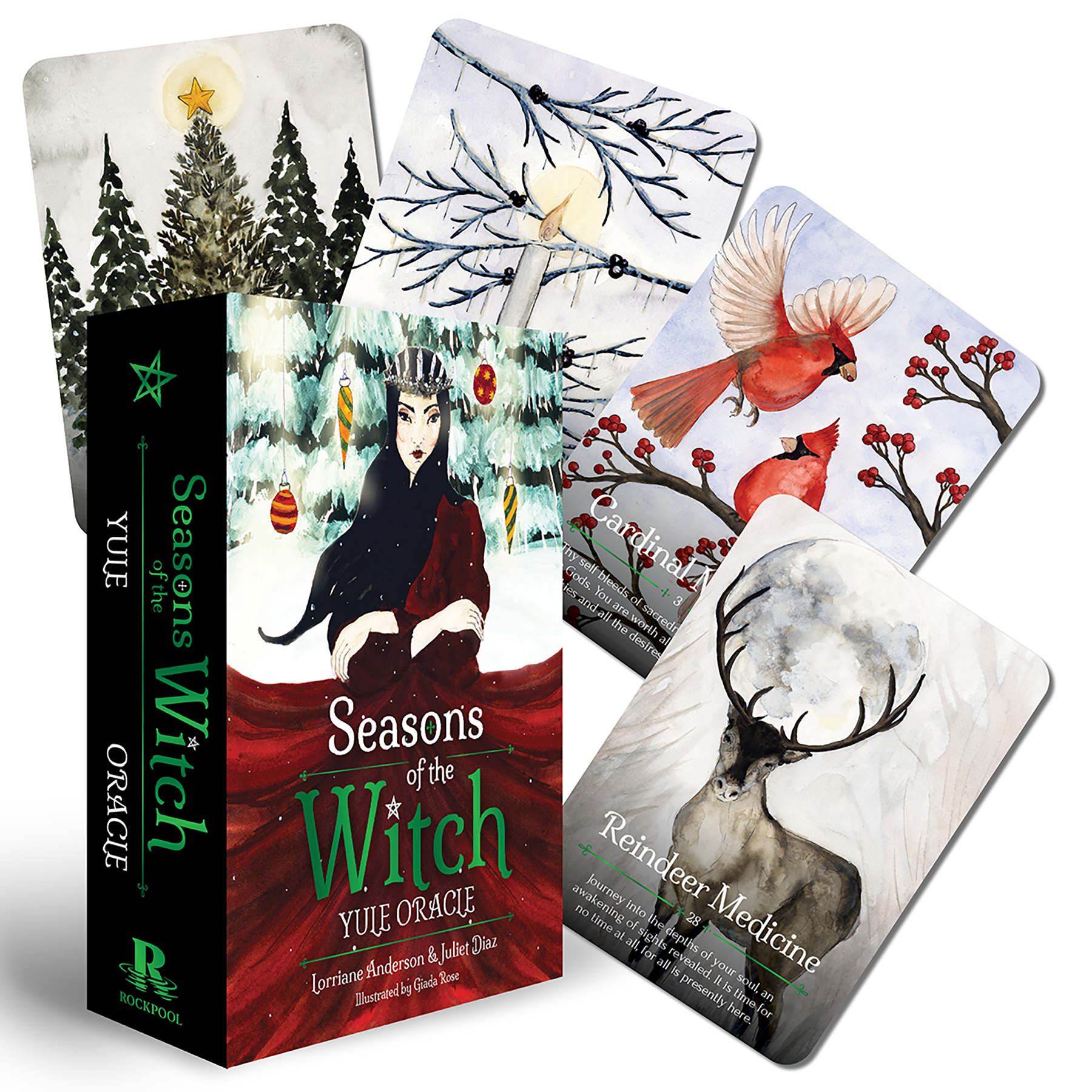 (image for) Season of the Witch Yule oracle by Anderson & Diaz