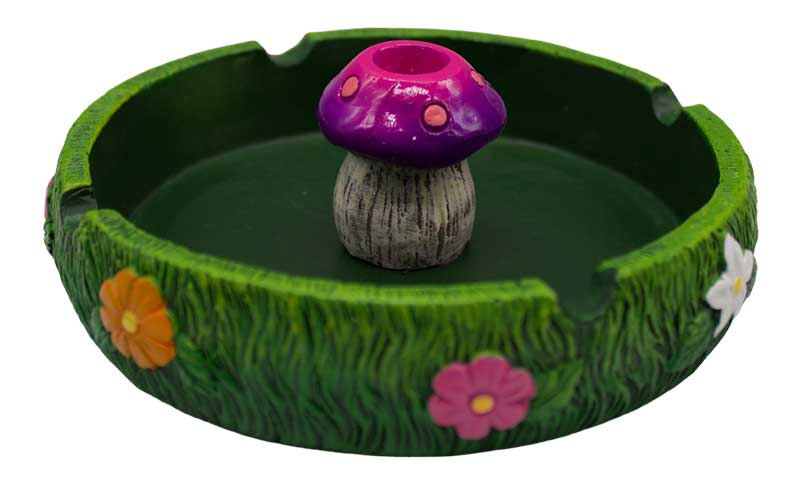 (image for) 5" Mushroom ashtray - Click Image to Close
