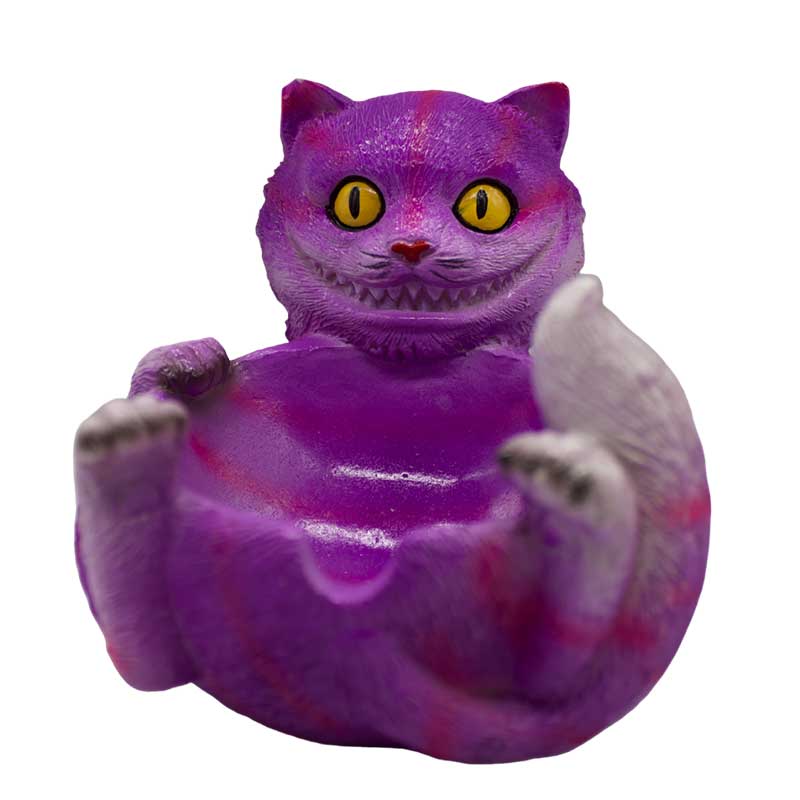 (image for) 4" Cheshire Cat ashtray - Click Image to Close