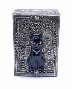 (image for) 3 3/4"x 5 1/2" Cat Tarot box - Click Image to Close
