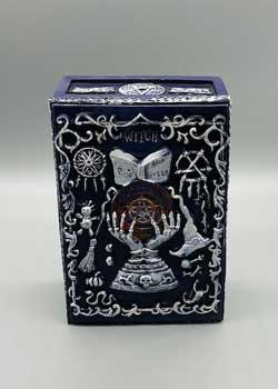 (image for) 3 3/4"x 5 1/2" Book of Spells Tarot box - Click Image to Close