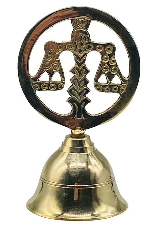 (image for) 4 1/4" Scale brass bell
