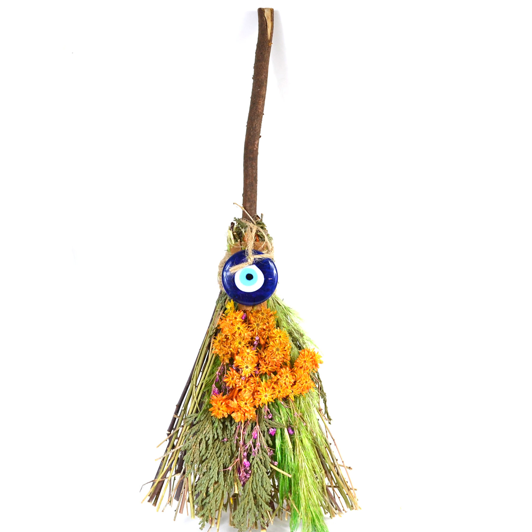 (image for) 11" Evil Eye Herb broom