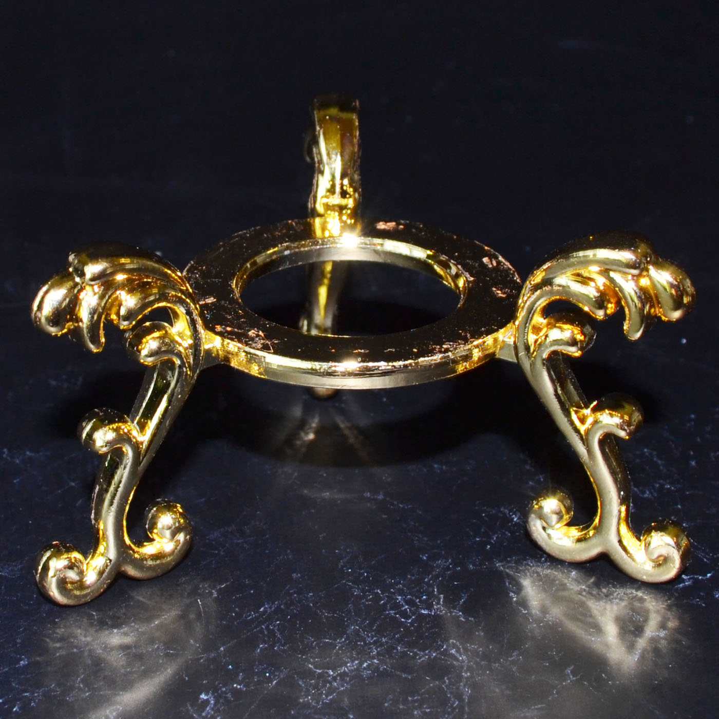 (image for) 2 1/2" Gold color stand