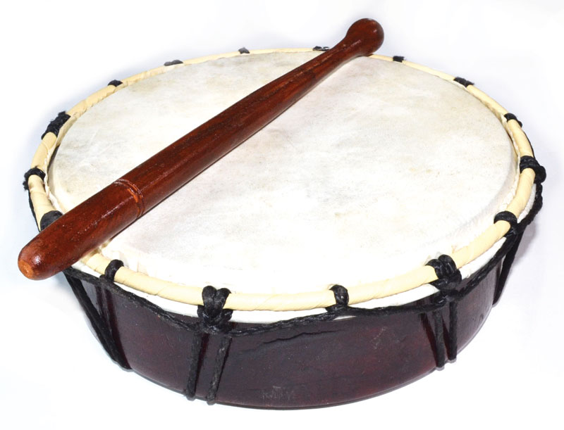(image for) 8 1/2" Ceremonial Drum - Click Image to Close