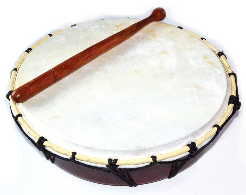 (image for) 12" Ceremonial Drum - Click Image to Close