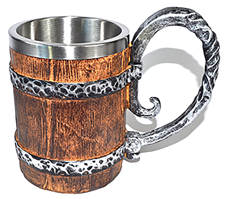(image for) 5" Big Brown Barrel mug