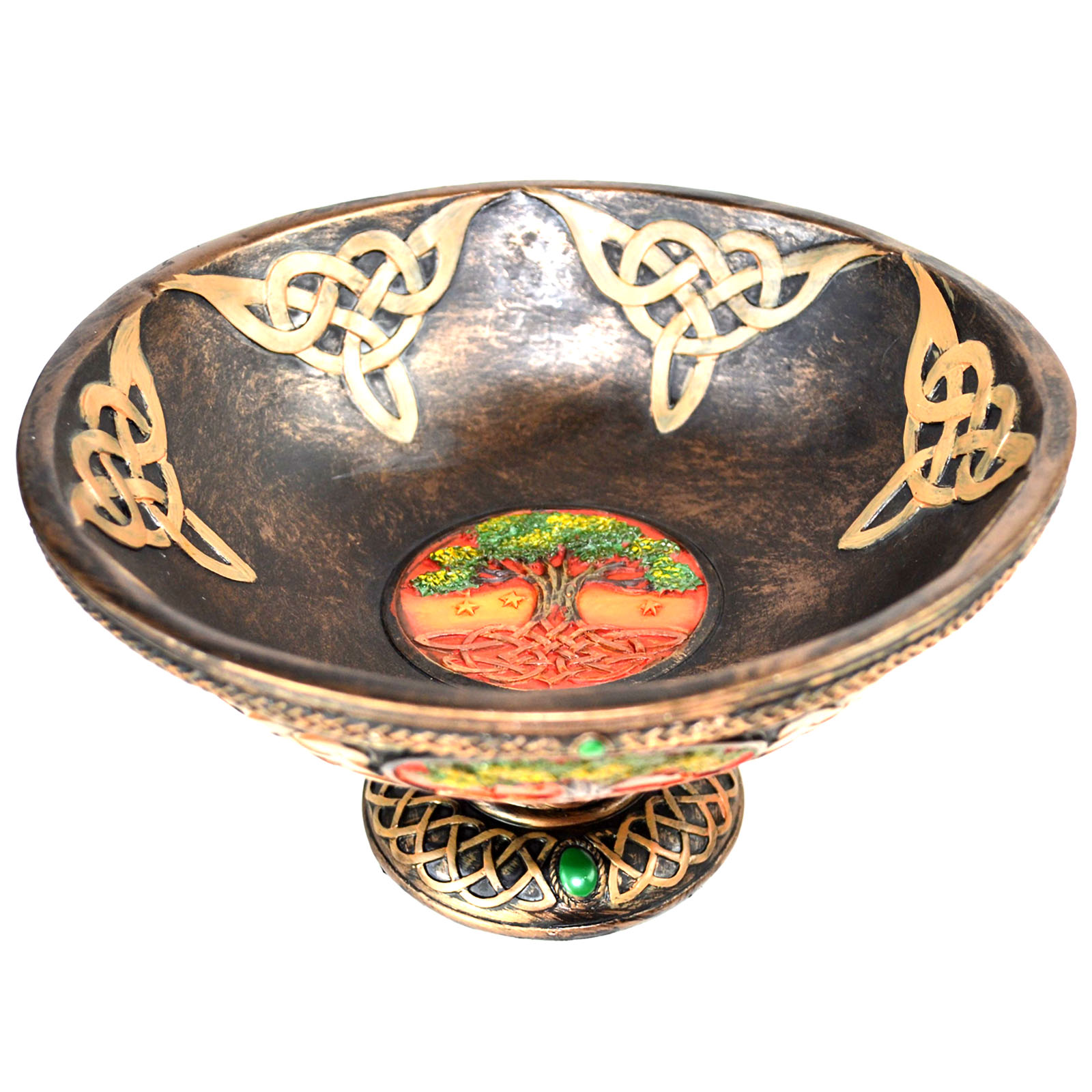 (image for) 8 1/2" Tree of Life offering bowl