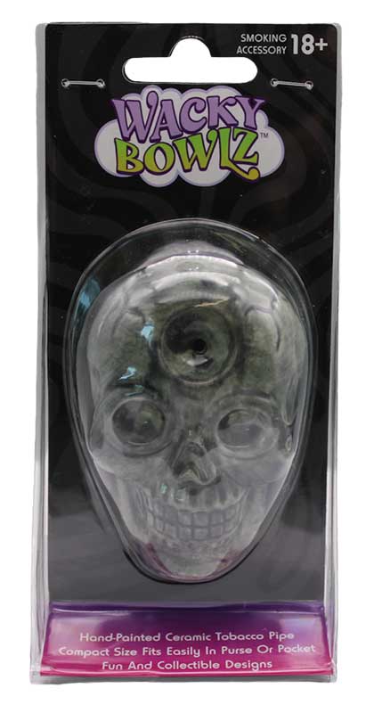(image for) 3 1/2" Skull pipe - Click Image to Close