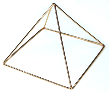 (image for) 6" Copper Pyramid Energizer