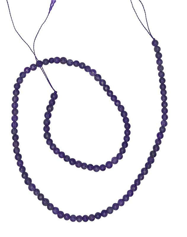 (image for) 4mm Amethyst beads