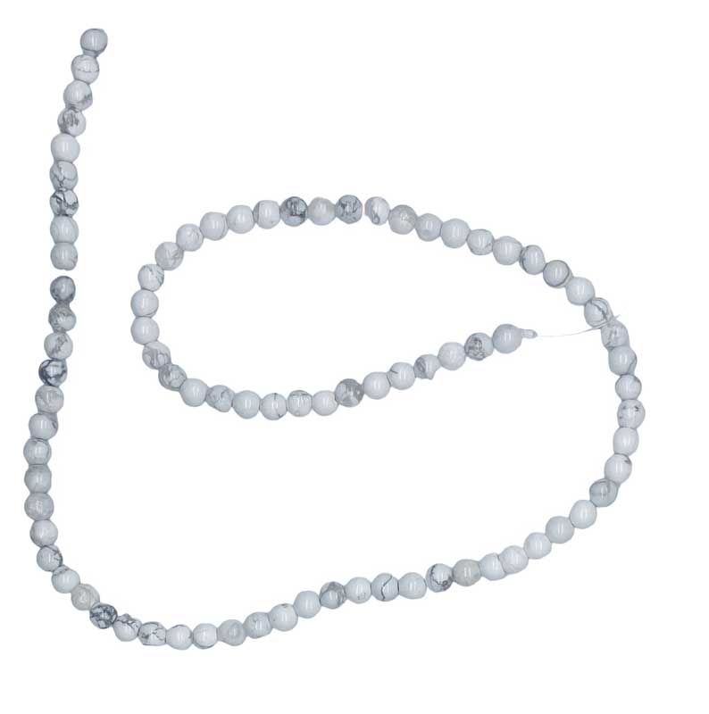 (image for) 4mm Howlite beads