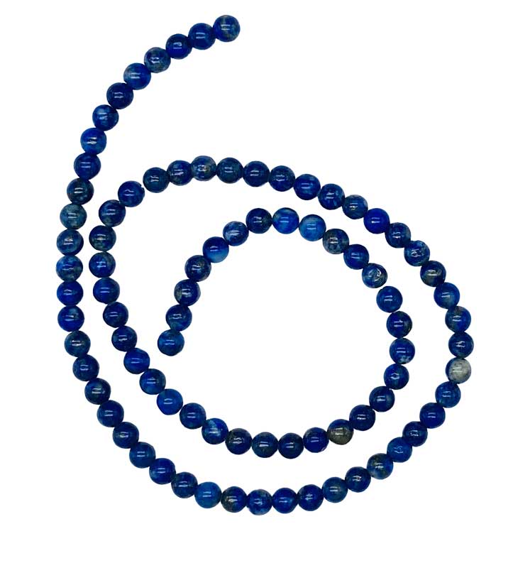 (image for) 4mm Lapis beads