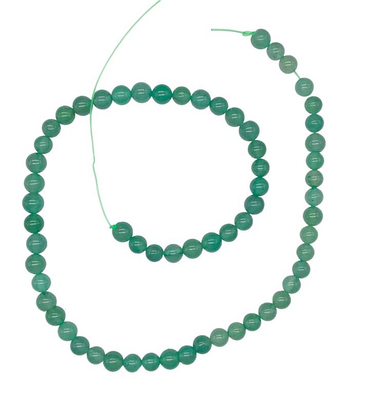 (image for) 6mm Green Aventurine beads