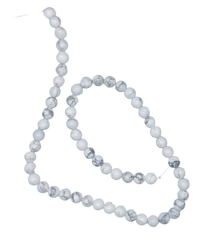 (image for) 6mm Howlite beads
