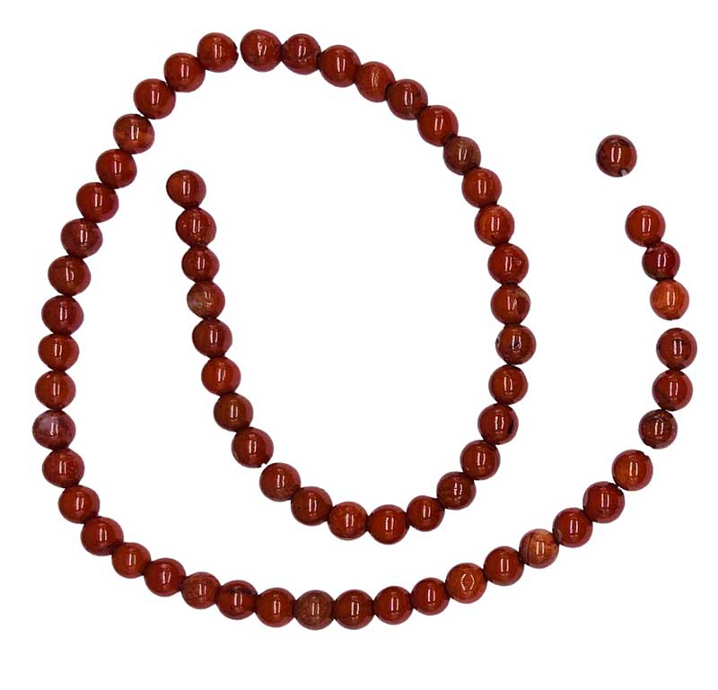 (image for) 6mm Red Jasper beads