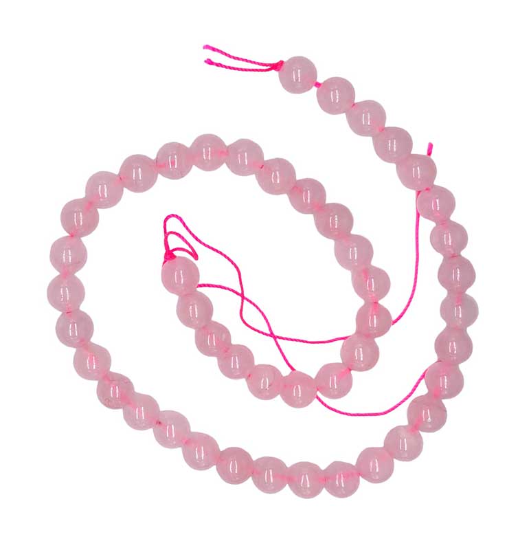 (image for) 8mm Rose Quartz beads