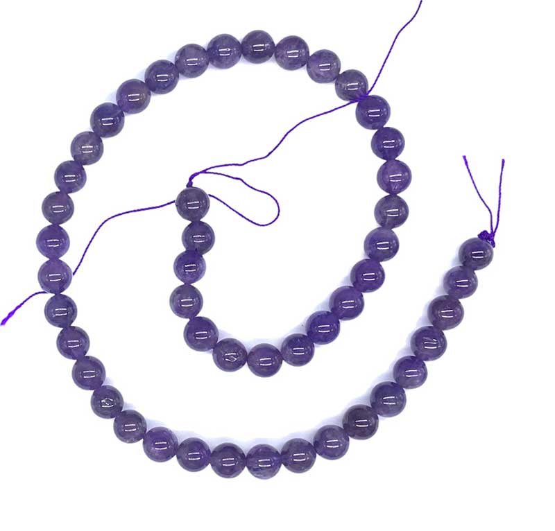 (image for) 8mm Amethyst beads