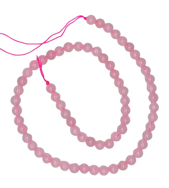 (image for) 6mm Rose Quartz beads - Click Image to Close