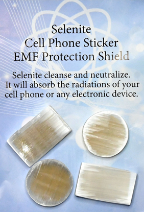 (image for) EMF Protection Selenite (set of 4) - Click Image to Close