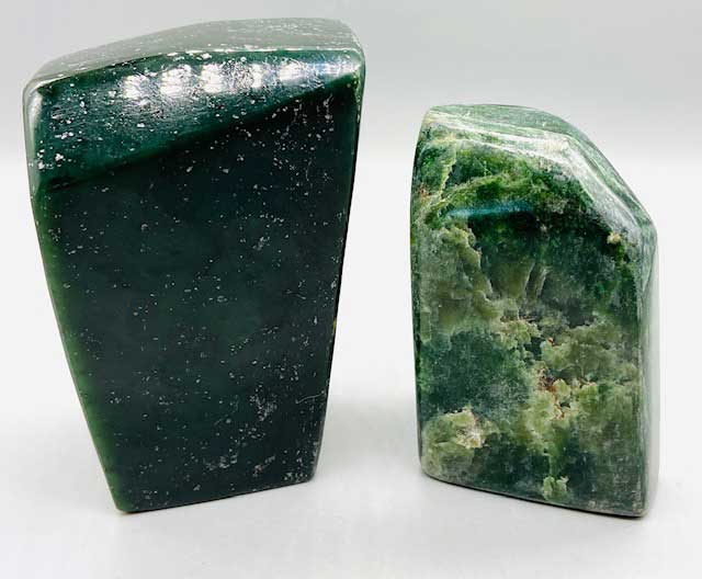 (image for) ~2.5# Jade free shape (2 pieces)