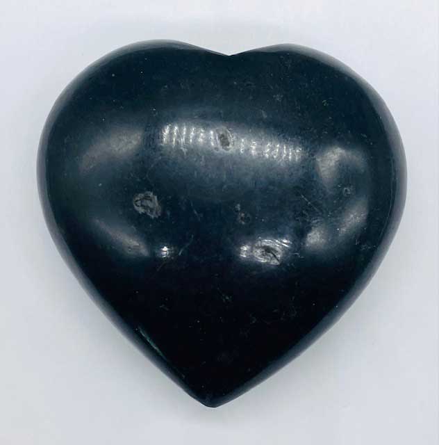 (image for) 3" Tourmaline, Black heart - Click Image to Close
