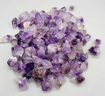 (image for) 1 lb ~1" Amethyst rough points