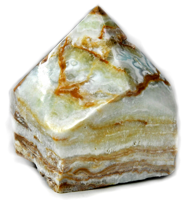 (image for) Calcite, Caribbean top polished point